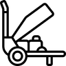 Wood chipper and other equipment icon